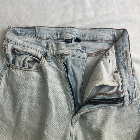 American Eagle Highest Rise Baggy Straight Jeans - Picture 3 of 5